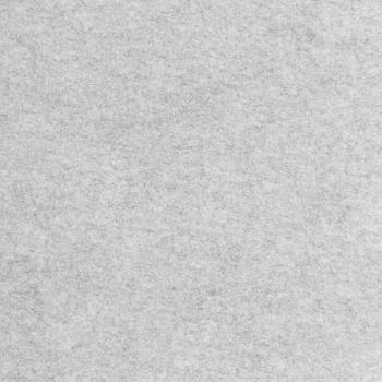 Preview: 50x70cm Zuschnitt Dekofilz 3 mm Stark Silbergrau meliert Bastian von Swafing